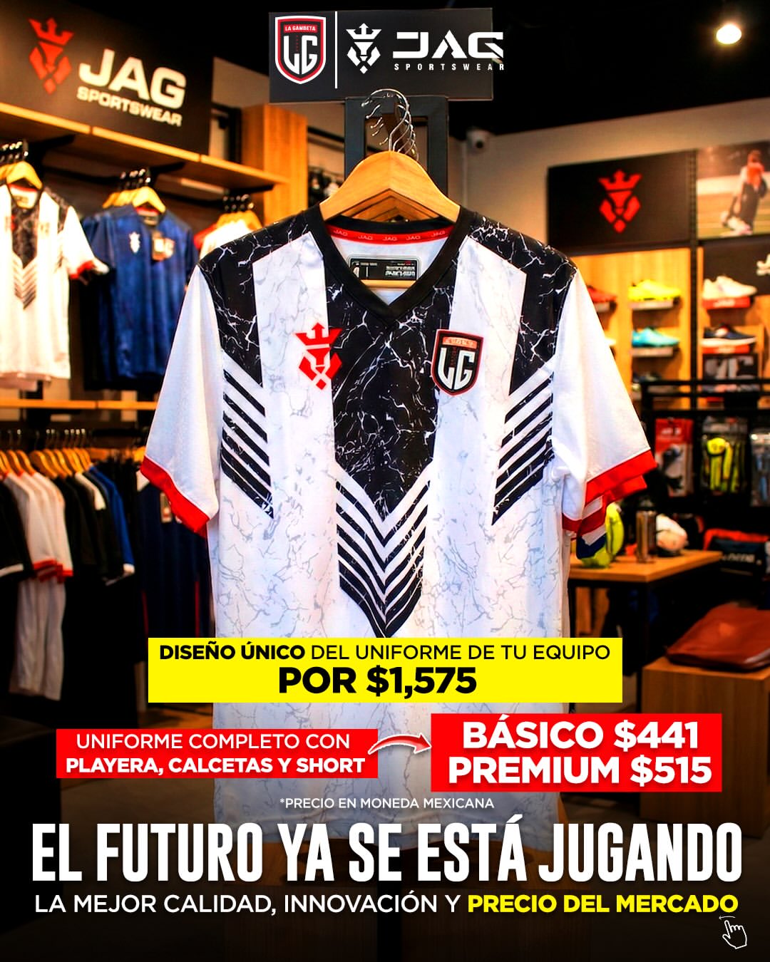 Cómo elegir el uniforme ideal para tu equipo | JAG Sportswear tecnología textil y la experiencia en diseño deportivo