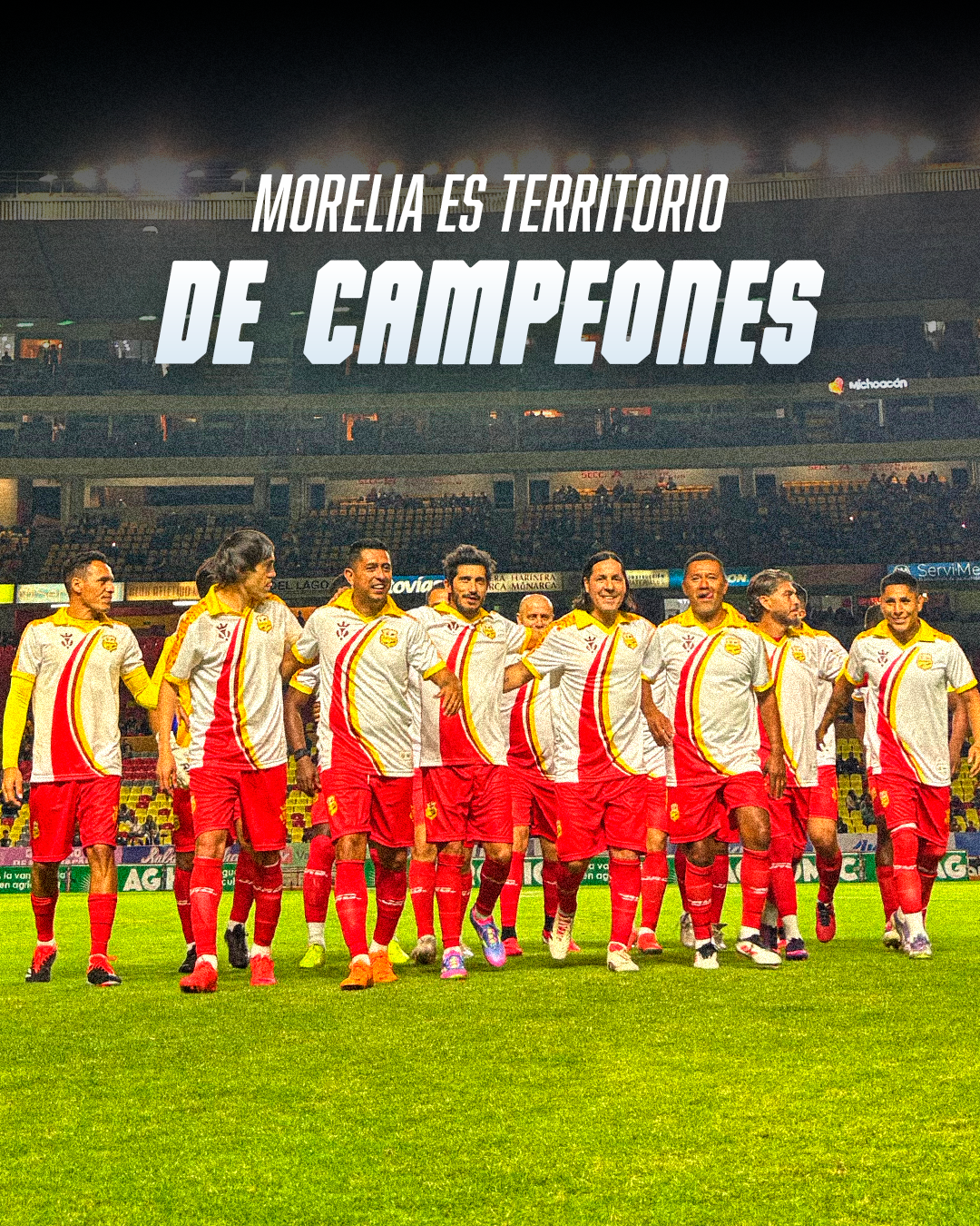 Leyendas Morelia vs Barcelona Legends: una noche histórica vestida por JAG Sportswear