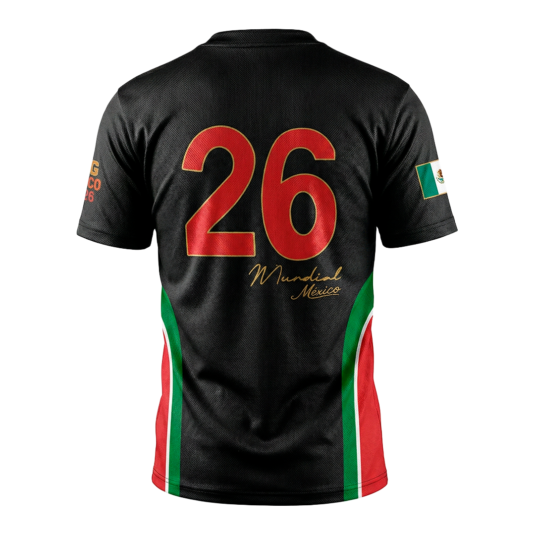 Playera Herencia Tricolor  - México 26
